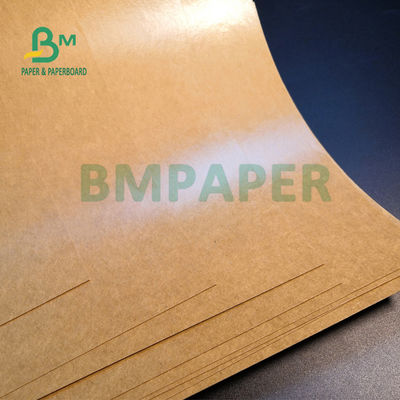 270gm + 15g PE bandejas de comida marrón Papel de caja para hamburguesas 850mm resistente a la grasa