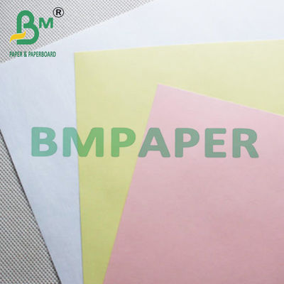 Papel sin carbono NCR de colores blanco rosa amarillo para artículos de oficina