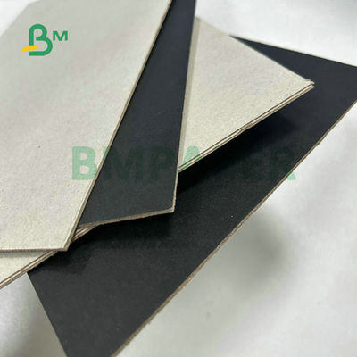 61 X 86cm Foto álbum Páginas 1.5mm 2mm 3mm 1 lado Libro negro de encuadernación de la tabla con la espalda gris para la caja de regalos