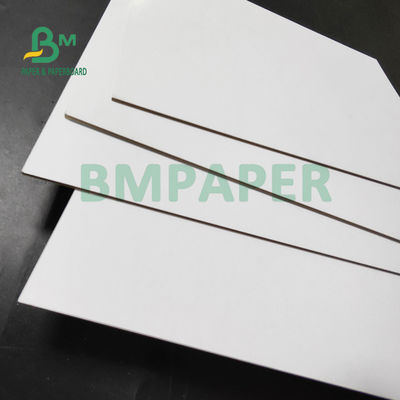 1 mm 2 mm laminado 2 lados revestido de cartón de color blanco para páginas de álbumes de fotos