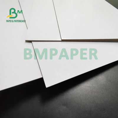 1 mm 2 mm laminado 2 lados revestido de cartón de color blanco para páginas de álbumes de fotos