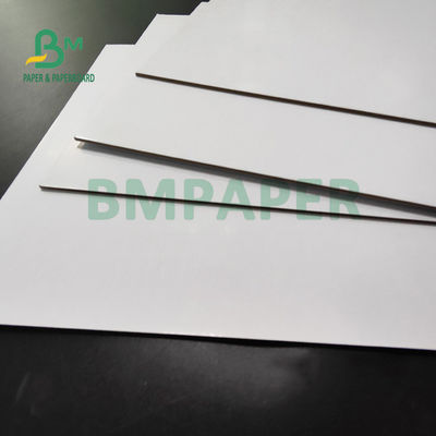1 mm 2 mm laminado 2 lados revestido de cartón de color blanco para páginas de álbumes de fotos