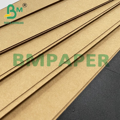Envases de cartón laminado de papel kraft marrón PE para recipientes de alimentos