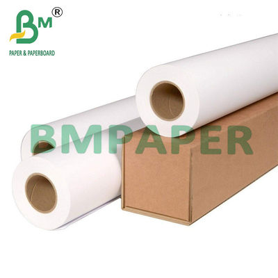 24&quot; 36&quot; X 500ft 80g Plotter Paper Roll 2&quot; Core para impresoras de inyección de tinta
