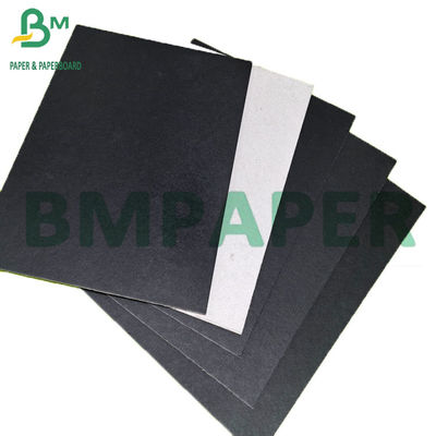 1 mm 2 mm de cartón de dibujo pesado de una cara de papel negro de tarjeta para impresión
