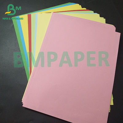 Impresión offset Papel sin revestimiento de madera Papel de madera virgen para notas adhesivas de colores