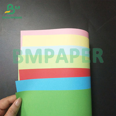 Impresión offset Papel sin revestimiento de madera Papel de madera virgen para notas adhesivas de colores