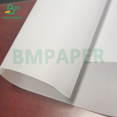 Papel de trazado para dibujo 58 gsm Transparencia papel de dibujo rollo 73 gsm