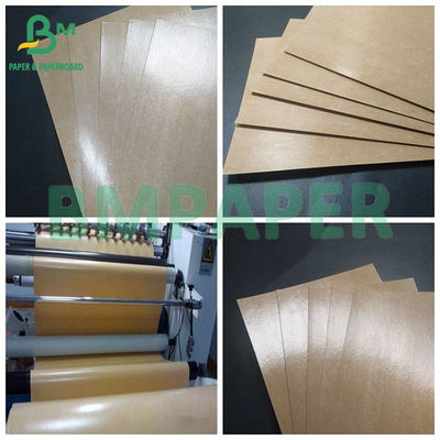 160 gm 225 gm 350 gm Papel kraft virgen PE de grado alimenticio para cajas de embalaje