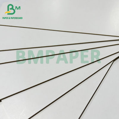 Papel revestido de arcilla blanca lisa y fuerte de 2 mm de espesor reciclable