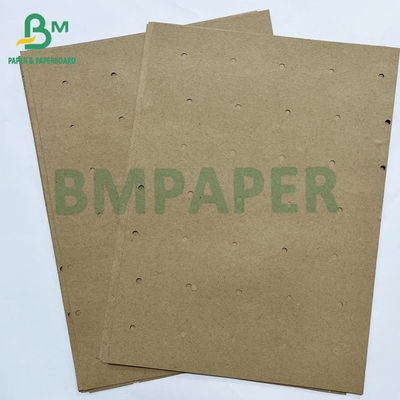 70 gramos de papel kraft de perforación de fondo de agujero redondo reciclable para fábrica de prendas de vestir