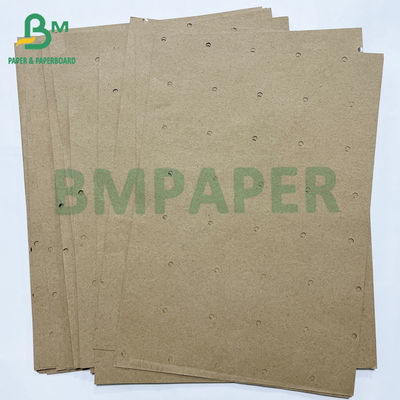 70 gramos de papel kraft de perforación de fondo de agujero redondo reciclable para fábrica de prendas de vestir