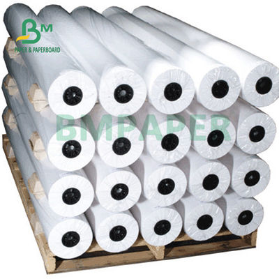 20 libras de papel de fichaje para el trazador de inyección de tinta 30 &quot; 36'x 500 pies 3 &quot; núcleo 92 blanco brillante