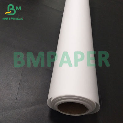 60 gm 24' 36' papel blanco de trazado papel de copia transparente para trazar y dibujar