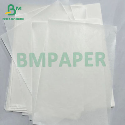 Papel Kraft blanco blanqueado de calidad alimentaria G1S reciclable de 40 gramos