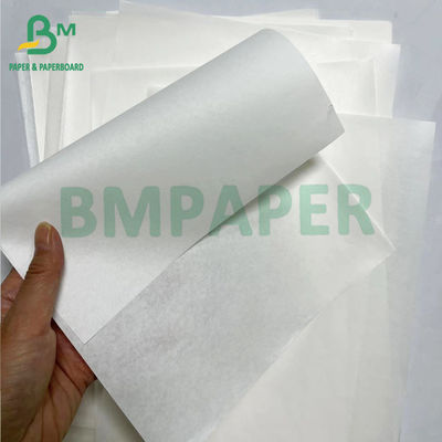 Ancho del rollo 120 cm Grado alimenticio 33 gm 35 gm MG Rollo de papel Kraft blanco