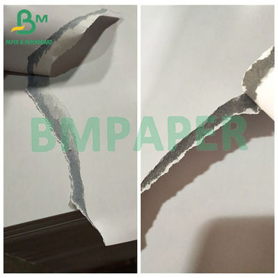 280/290/300/310gsm Papel de doble recubrimiento Papel de núcleo azul y negro para papel anti-falsificación