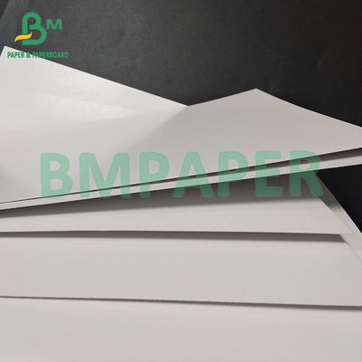 210-400gm Carpeta de cubierta de doble cara recubierta brillante de alto brillo blanco para la cubierta del libro