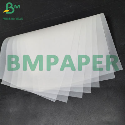 Papel de trazado de 55 gm 60 gm, blanco natural, translúcido, papel de dibujo y papel de transferencia