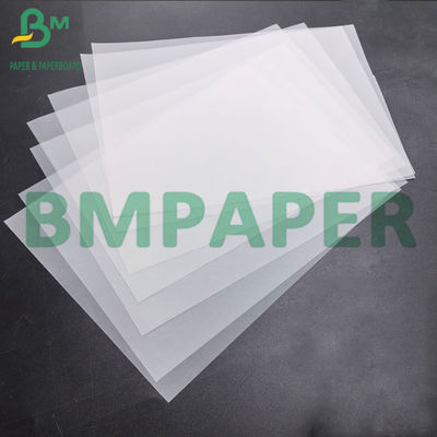 Papel de trazado de 55 gm 60 gm, blanco natural, translúcido, papel de dibujo y papel de transferencia