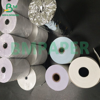48 55gm Papel térmico pesado Registro de caja POS Recibo de caja grandes rollos 6000m