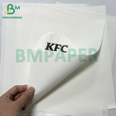 40 gramos de papel de sándwich reciclable de grado alimenticio kit 3 kit 5 a prueba de aceite