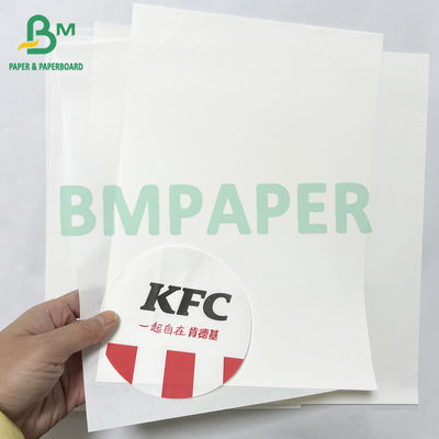 40 gramos de papel de sándwich reciclable de grado alimenticio kit 3 kit 5 a prueba de aceite