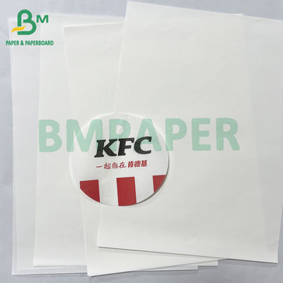 50 gramos de papel de hamburguesa a prueba de grasa