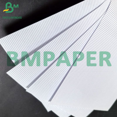 1mm 2mm F flauta 3 capas blanqueado de alta rigidez cartón corrugado para la caja de correo