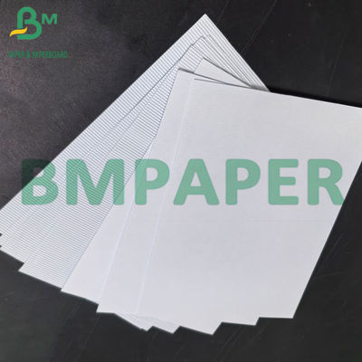 1mm 2mm F flauta 3 capas blanqueado de alta rigidez cartón corrugado para la caja de correo