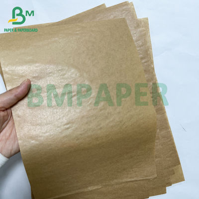 Reciclables 40 g de papel de bolsas de kraft de color marrón brillante de una cara