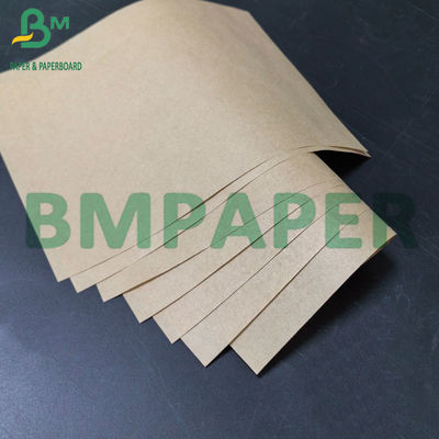 50 g - 120 g de papel de bolsa extensible de alta resistencia Papel Kraft de bolsa sin blanquear