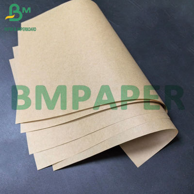 50 g - 120 g de papel de bolsa extensible de alta resistencia Papel Kraft de bolsa sin blanquear