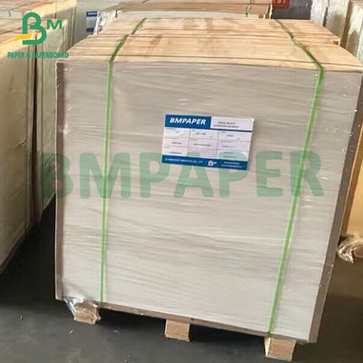 80g 130g Papel de pegatina blanco brillante con pegamento de fusión en caliente Papel de fondo blanco