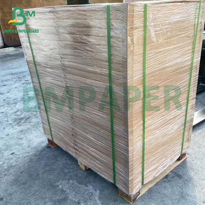80g 130g Papel de pegatina blanco brillante con pegamento de fusión en caliente Papel de fondo blanco