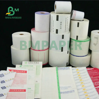 70gm 80gm Papel térmico Jumbo Roll Papel brillante Tamaño personalizado