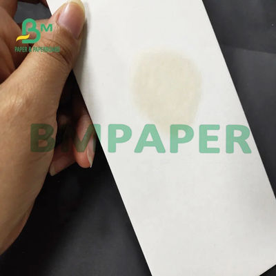 Color blanco 100gm 105gm capacidad de absorción de agua Papel virgen para montaña rusa