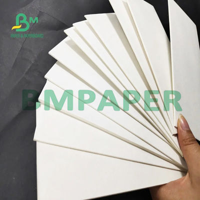 Color blanco 100gm 105gm capacidad de absorción de agua Papel virgen para montaña rusa
