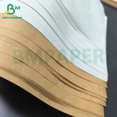 25 kg - 50 kg Embalaje de cemento Papel Kraft Marrón Blanco Bolsas Extensibles Papel