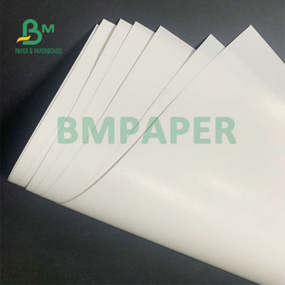 Papel blanco brillante C1S de 75 gm 80 gm para la fabricación de etiquetas de alta resistencia a la humedad
