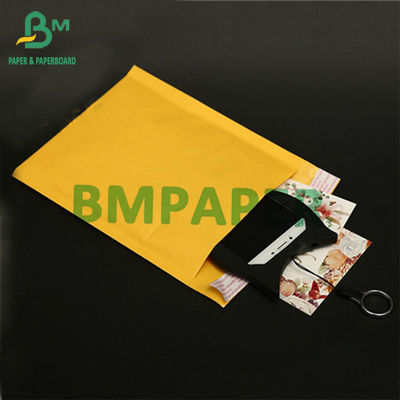 80 gramos de papel Kraft dorado para papel de sobre bolsas de burbujas expresas 787mm 1092mm