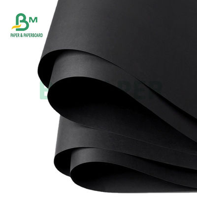 Hojas de papel de cartón negro sólido de alta densidad para álbum de fotos 300gm 350gm