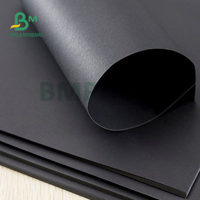 Hojas de papel de cartón negro sólido de alta densidad para álbum de fotos 300gm 350gm