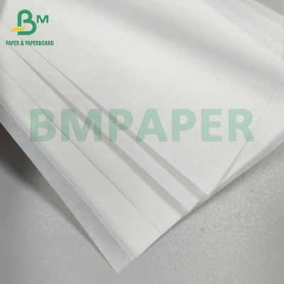 34 gm 38 gm 50 gm Papel blanco resistente a la grasa en bandeja de alimentos