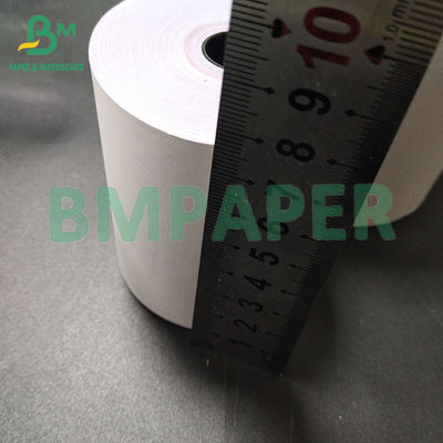 55 gramos 80 mm X 80 mm Papel térmico Rollo de recibo máquina ATM Papel