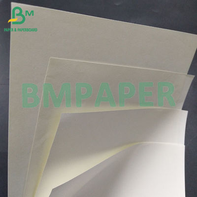 80gm Papel de reciclaje de pulpa de espesor uniforme superficie lisa crema Papel sin madera para portátil