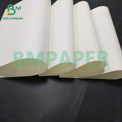 80gm Papel de reciclaje de pulpa de espesor uniforme superficie lisa crema Papel sin madera para portátil