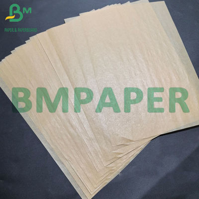 40 g de papel Kraft marrón de grado alimenticio, papel con costillas a prueba de humedad