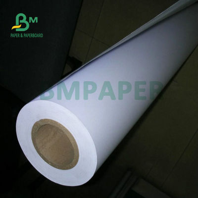 20# 24# 28# Papel de jato de tinta de gran formato 20lb 24lb Papel CAD sin recubrimiento