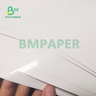 80 gm C1S Papel blanco revestido de alto brillo para etiquetas de bebidas 70 x 100 cm
